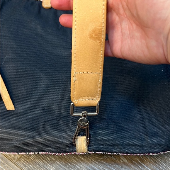 Consuela Black and Pink Crossbody Bag - Picture 8 of 9